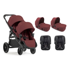 Passeggino Gemellare Baby Jogger City Select Lux Gemellare Trio collezione 2018 Port