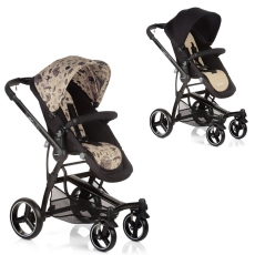 Passeggino Quattro Ruote Be Cool Bandit collezione 2016 Boho - Birds vs Ivory