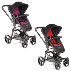 Passeggino Quattro Ruote Be Cool Bandit collezione 2015 Love - Purple vs Red