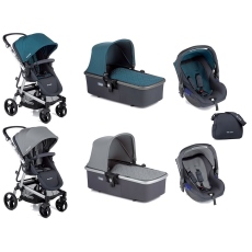 Passeggino Trio Be Cool Trio Quantum 3 Top collezione 2017 Scottish - Petrol vs Grey