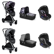 Passeggino Trio Be Cool Trio Pleat 3 Top collezione 2018 Queen: Queen of Rock vs Grey