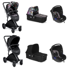 Passeggino Trio Be Cool Trio Pleat 3 Top collezione 2018 Soho: Graffiti vs Black