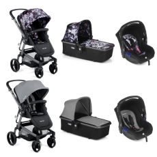 Passeggino Trio Be Cool Trio Quantum 3 Top collezione 2018 Queen: Queen of Rock vs Grey