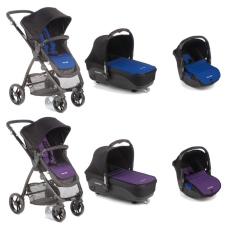 Passeggino Trio Be Cool Trio Slide 3 Cocoon collezione 2015 Cool - Royal vs Lilac