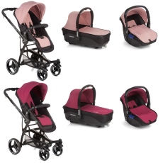 Passeggino Trio Be Cool Trio Bandit 3 Cocoon collezione 2016 Naif - Purple vs Pale