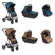 Passeggino Trio Be Cool Trio Slide 3 Cocoon collezione 2016 Lounge - Dune vs Petrol