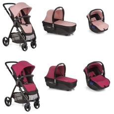 Passeggino Trio Be Cool Trio Slide 3 Cocoon collezione 2016 Naif - Purple vs Pale