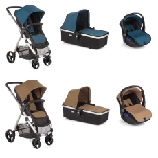 Passeggino Trio Be Cool Trio Slide 3 Top collezione 2016 Lounge - Dune vs Petrol