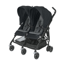 Passeggino Gemellare Bebe Confort Dana For2 collezione 2018 Nomad Black