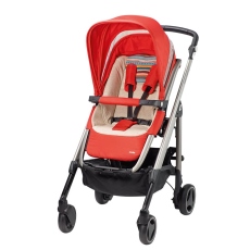 Passeggino Quattro Ruote Bebe Confort New Loola collezione 2014 Folkloric Red