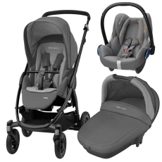 Passeggino Trio Bebe Confort Trio Stella collezione 2016 Concrete Grey