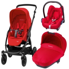 Passeggino Trio Bebe Confort Trio Stella collezione 2016 Origami Red
