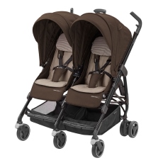 Passeggino Gemellare Bebe Confort Dana For2 collezione 2017 Earth Brown