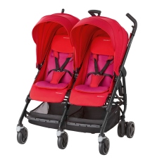 Passeggino Gemellare Bebe Confort Dana For2 collezione 2017 Red Orchid