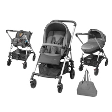 Passeggino Trio Bebe Confort Trio Streety Next collezione 2016 Concrete Grey