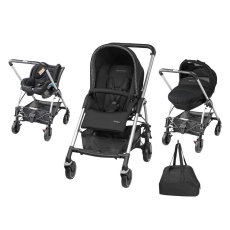 Passeggino Trio Bebe Confort Trio Streety Next collezione 2016 Black Raven