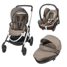 Passeggino Trio Bebe Confort Trio Elea collezione 2016 Earth Brown