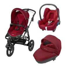 Passeggino Trio Bebe Confort Trio High Trek collezione 2016 Raspberry Red