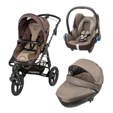 Passeggino Trio Bebe Confort Trio High Trek collezione 2015 Walnut Brown