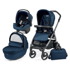 Passeggino Trio Peg Perego Book 51 S XL Modular collezione 2018 Geo Navy