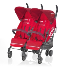 Passeggino Gemellare Brevi Marathon Twin collezione 2015 Red