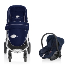 Passeggino Duo Brevi OVO Car Duo collezione 2015 Midnight Blue