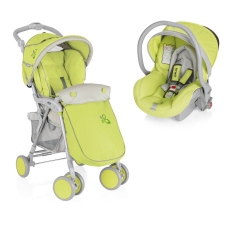 Passeggino Duo Brevi Grillo 2.0 Duo collezione 2015 Green