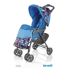 Passeggino Leggero Brevi Grillo 2.0 collezione 2016 Azzurro