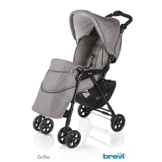 Passeggino Leggero Brevi Grillo 2.0 collezione 2016 Grigio
