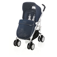 Passeggino Trio Brevi Millestrade collezione 2015 Blu Glitter