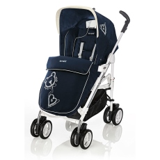 Passeggino Trio Brevi Millestrade collezione 2015 Blu Notturno