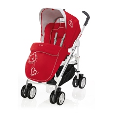 Passeggino Trio Brevi Millestrade collezione 2015 Rosso Veneziano
