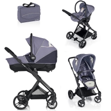 Passeggino Trio Brevi Trio Presto Travel Solution collezione 2015 Blueberry Violet