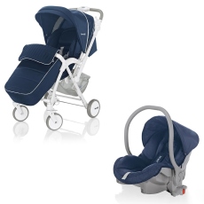 Passeggino Duo Brevi Verso DUO collezione 2015 Blue