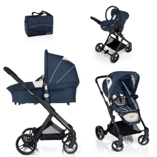 Passeggino Trio Brevi Trio Presto Mobility Solution collezione 2015 Midnight Blue