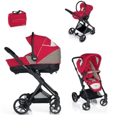Passeggino Trio Brevi Trio Presto Travel Solution collezione 2015 Amaranth Red