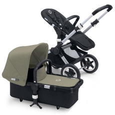 Passeggino Duo Bugaboo Buffalo collezione 2017 Dark Khaki (telaio alluminio)