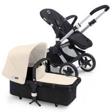 Passeggino Duo Bugaboo Buffalo collezione 2014 Black+Off White
