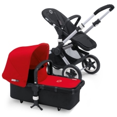 Passeggino Duo Bugaboo Buffalo collezione 2014 Black+Red