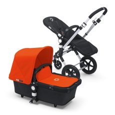 Passeggino Duo Bugaboo Cameleon 3 collezione 2014 Black+Orange