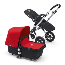 Passeggino Duo Bugaboo Cameleon 3 collezione 2014 Black+Red
