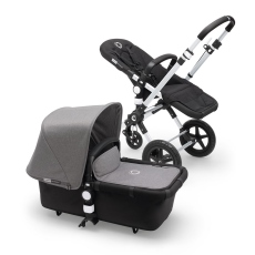 Passeggino Duo Bugaboo Cameleon 3 collezione 2016 Grigio Melange (telaio alluminio)