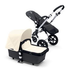 Passeggino Duo Bugaboo Cameleon 3 collezione 2014 Black+Bianco Avorio