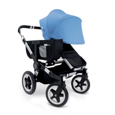 Passeggino Duo Bugaboo Donkey Mono collezione 2014 Telaio Black Alluminio+Ice Blue