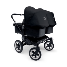 Passeggino Gemellare Bugaboo Donkey Twin collezione 2014 Telaio Black Black + Black
