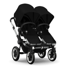 Passeggino Gemellare Bugaboo Donkey Twin collezione 2016 Nero (telaio Alluminio)