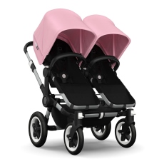 Passeggino Gemellare Bugaboo Donkey Twin collezione 2016 Soft Pink  (telaio Alluminio)