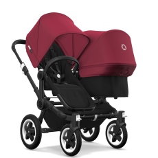 Passeggino Gemellare Bugaboo Donkey2 Fratellare collezione 2018 Rosso Rubino