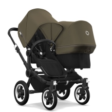 Passeggino Gemellare Bugaboo Donkey2 Fratellare collezione 2018 Verde Oliva