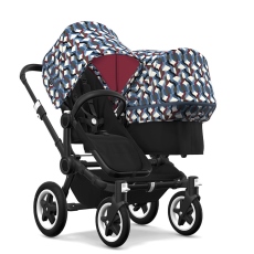 Passeggino Gemellare Bugaboo Donkey2 Fratellare collezione 2018 Waves